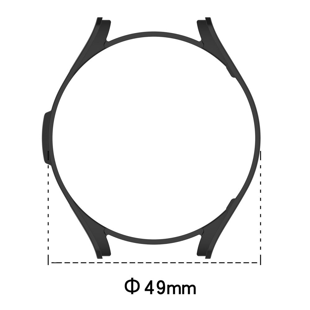 Samsung Galaxy Watch 6 Classic 47mm Cover gennemsigtig