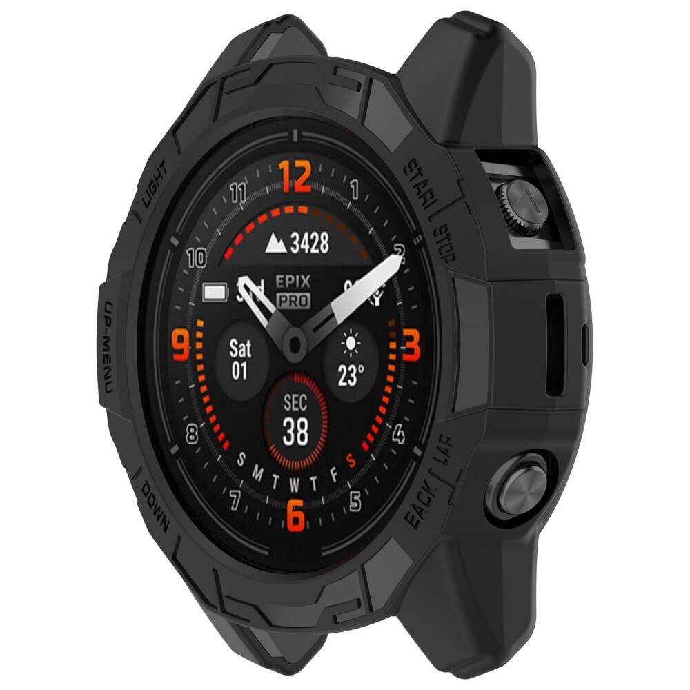 TPU Cover Garmin Epix Pro 42mm Gen 2 sort