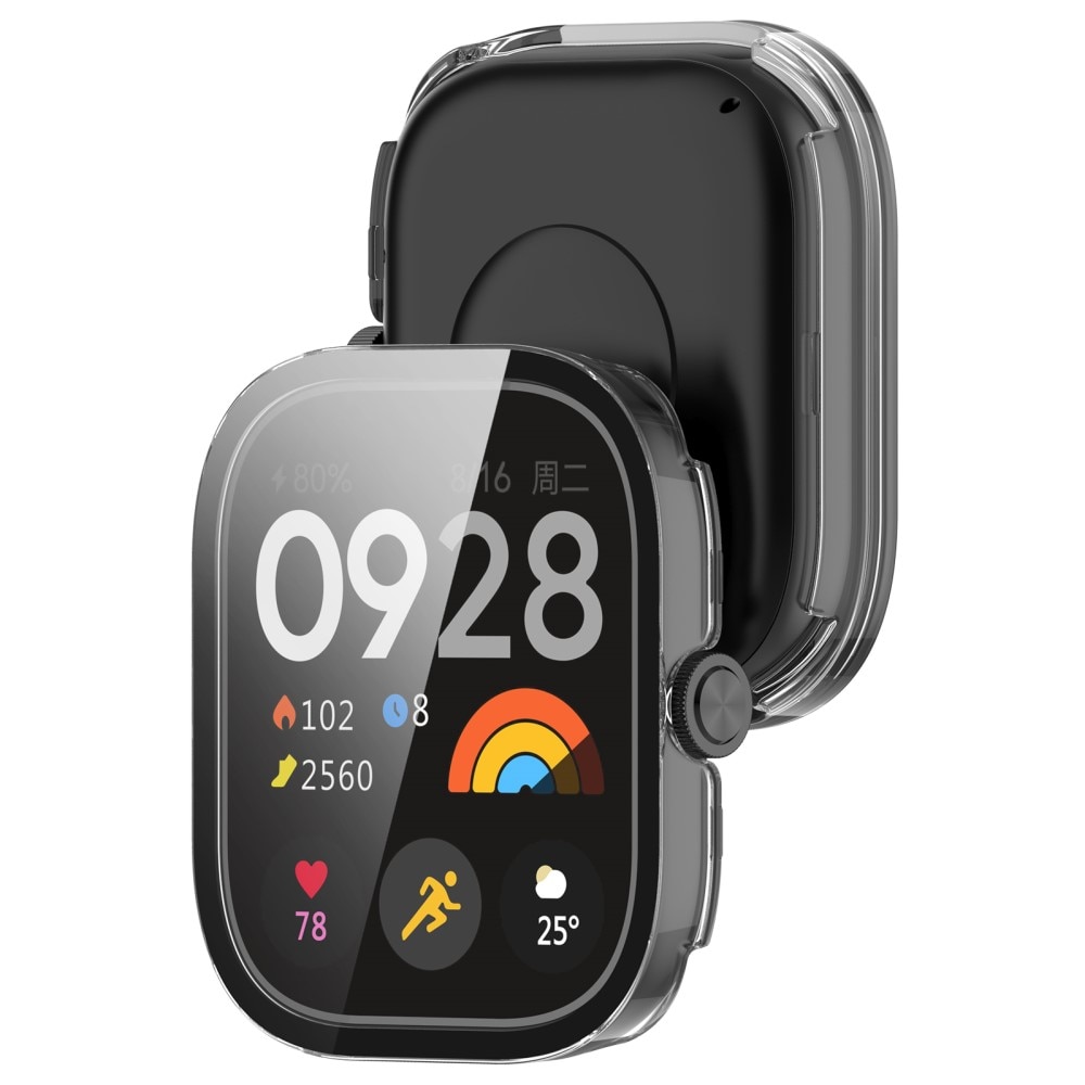 Full Cover Case Xiaomi Redmi Watch 4 gennemsigtig
