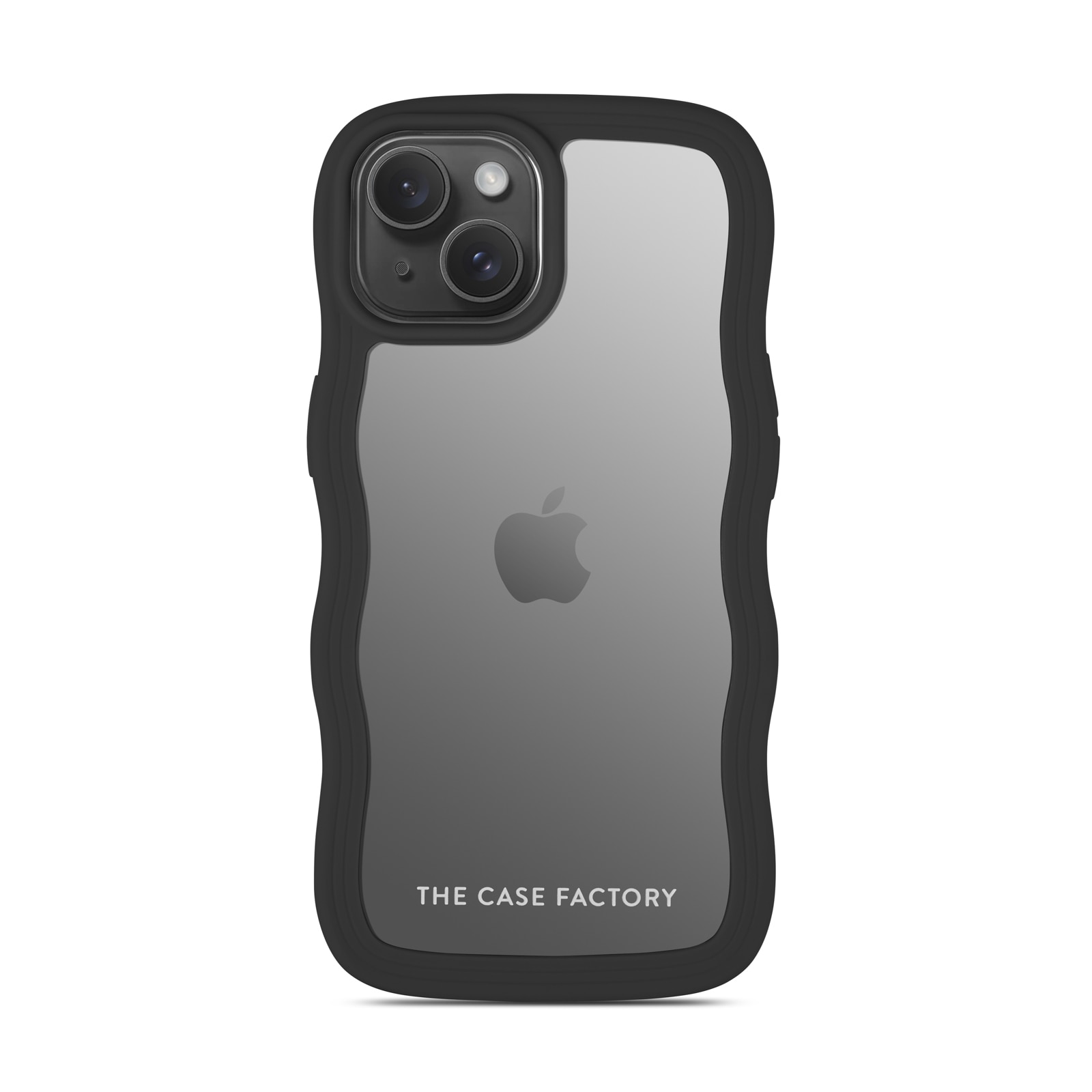 The Wave Case iPhone 15 Sort
