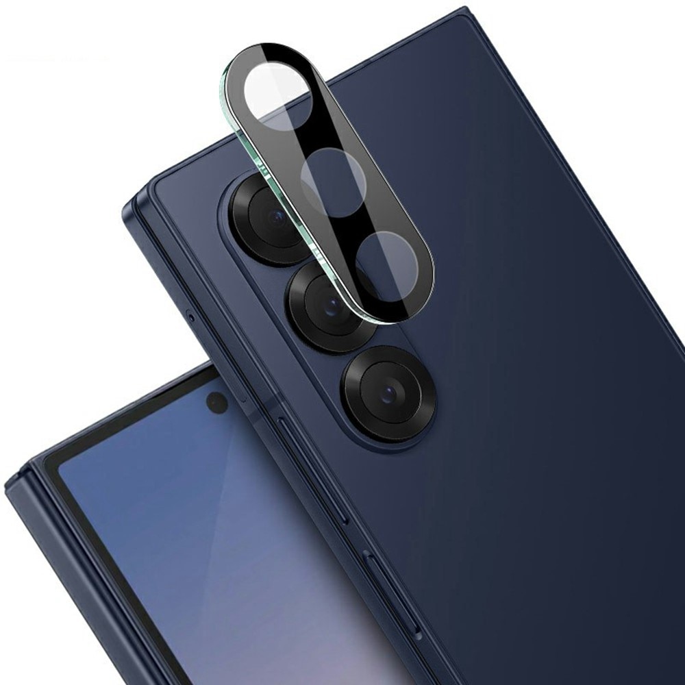 Hærdet Glas Linsebeskytter Samsung Galaxy Z Fold 7 Sort