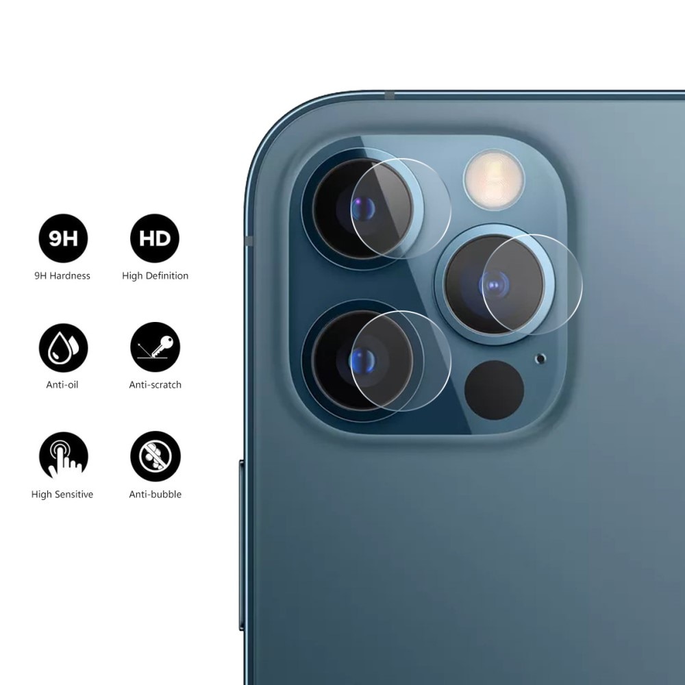 0.2mm Hærdet Glas Linsebeskytter iPhone 15 Pro Max