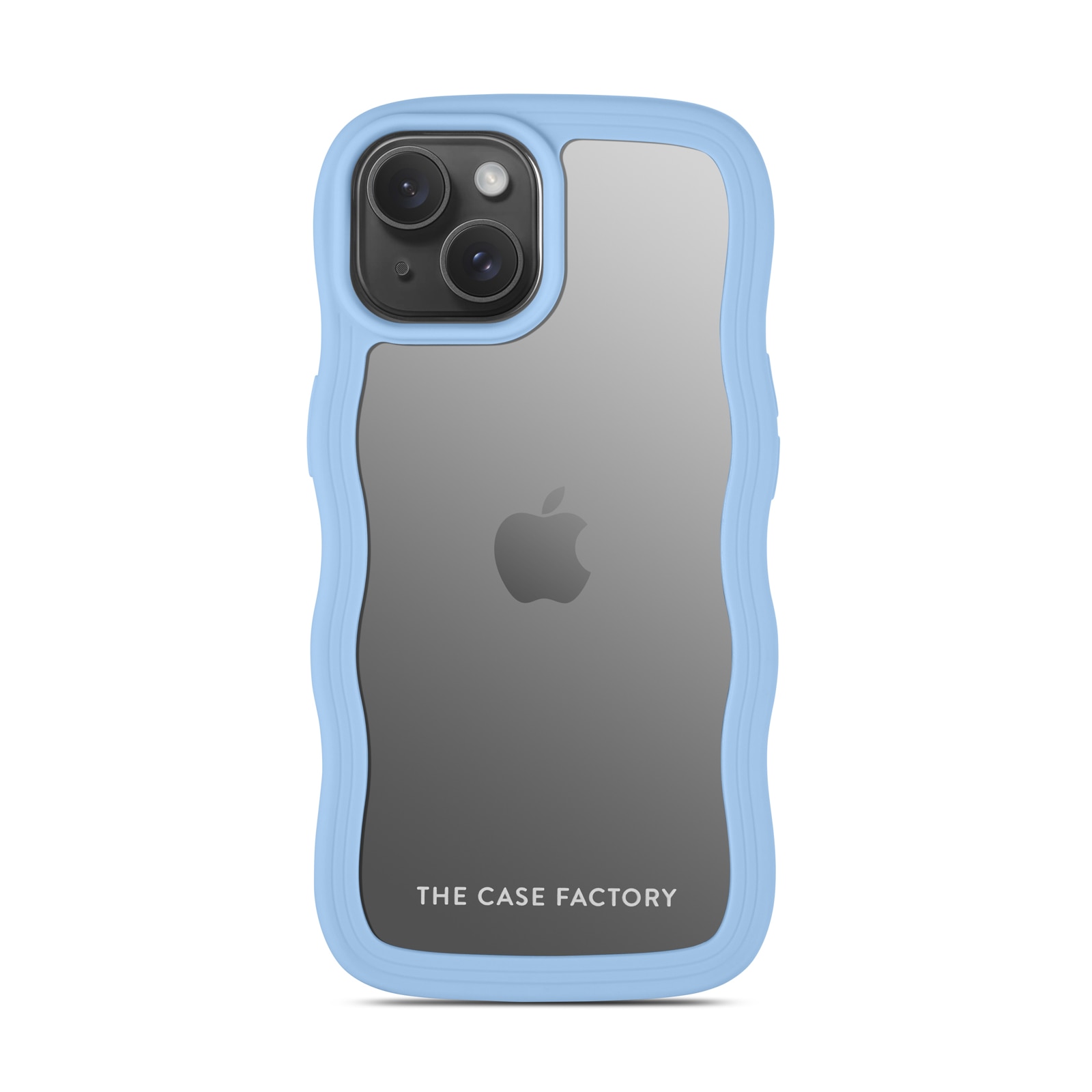 The Wave Case iPhone 15 Blå