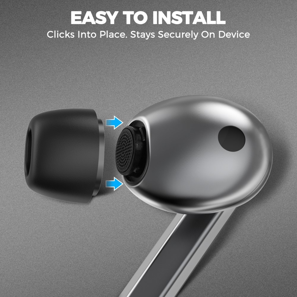Memory Foam Ear Tips (3-pack) Samsung Galaxy Buds 3 Pro sort