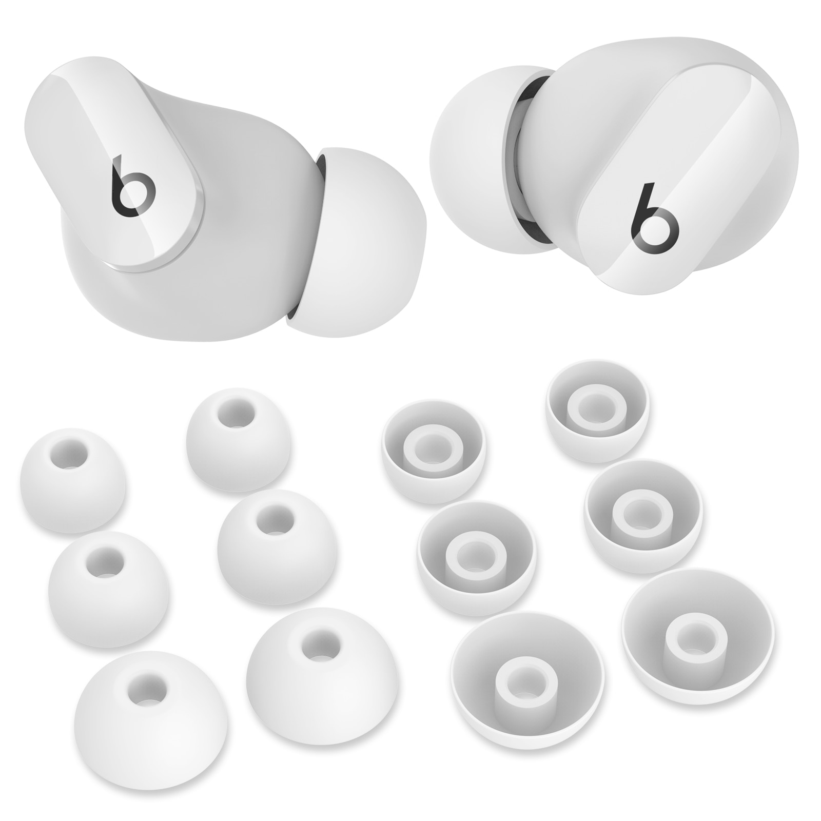 Ear Tips (3-pack) Beats Fit Pro Hvid