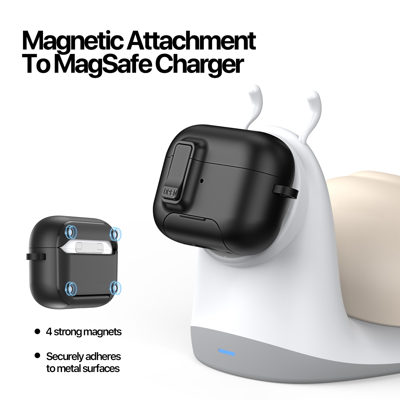 PECQ Series Cover Apple AirPods Pro 3 Sort