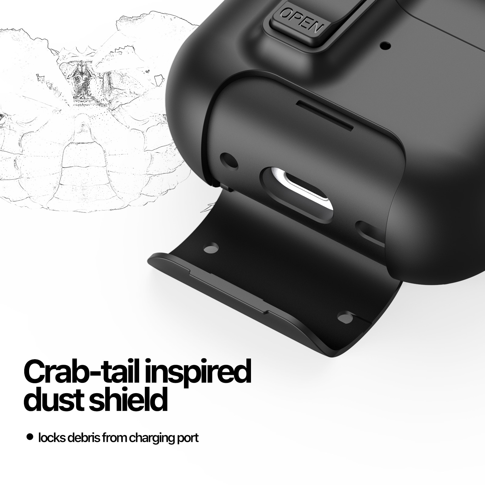 PECQ Series Cover Apple AirPods Pro 3 Sort