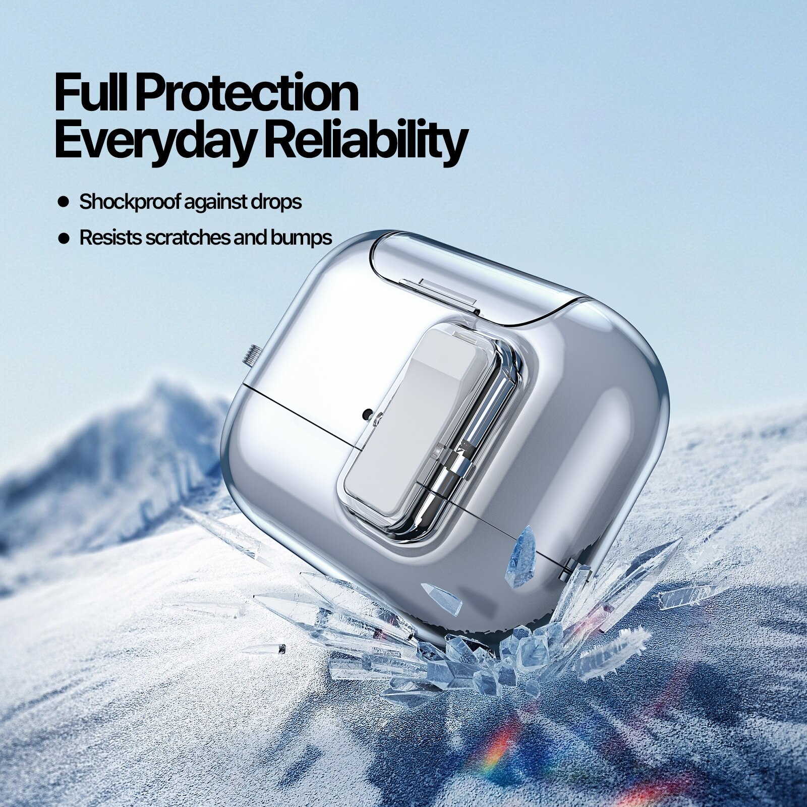PECQ Series Cover Apple AirPods Pro 3 Gennemsigtig