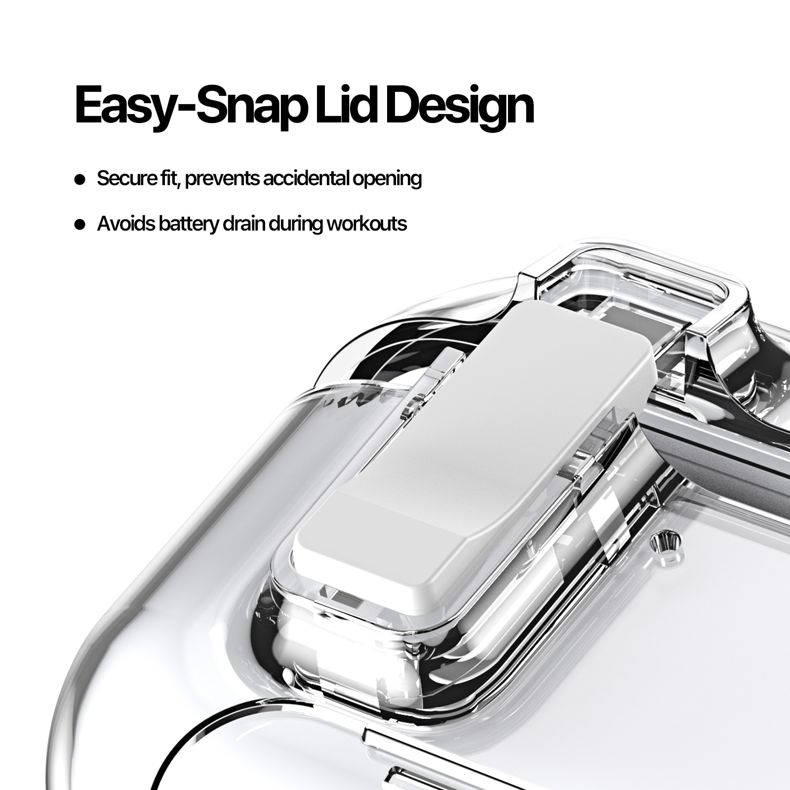 PECQ Series Cover Apple AirPods Pro 3 Gennemsigtig