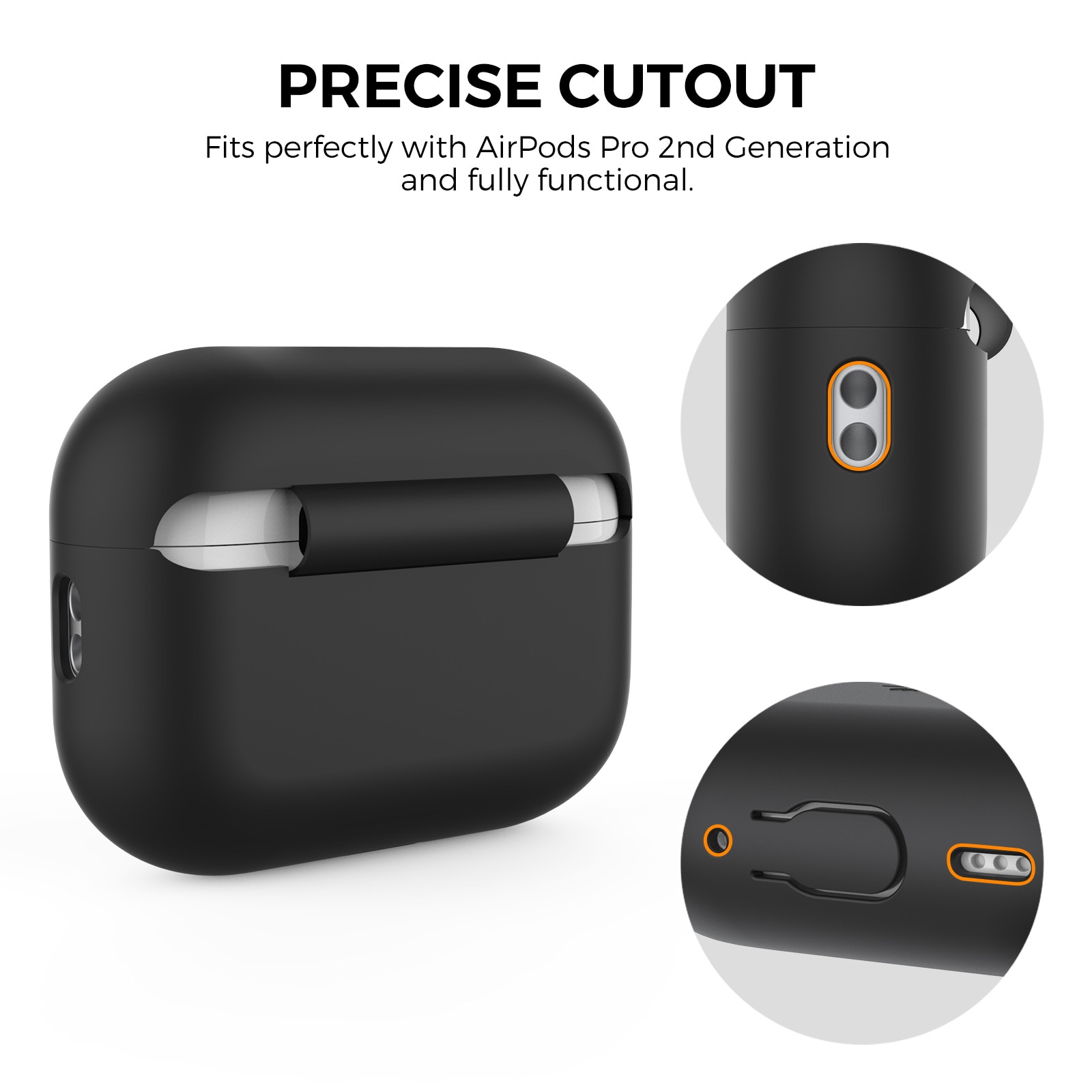 Active Silicone Case Apple AirPods Pro 3 sort