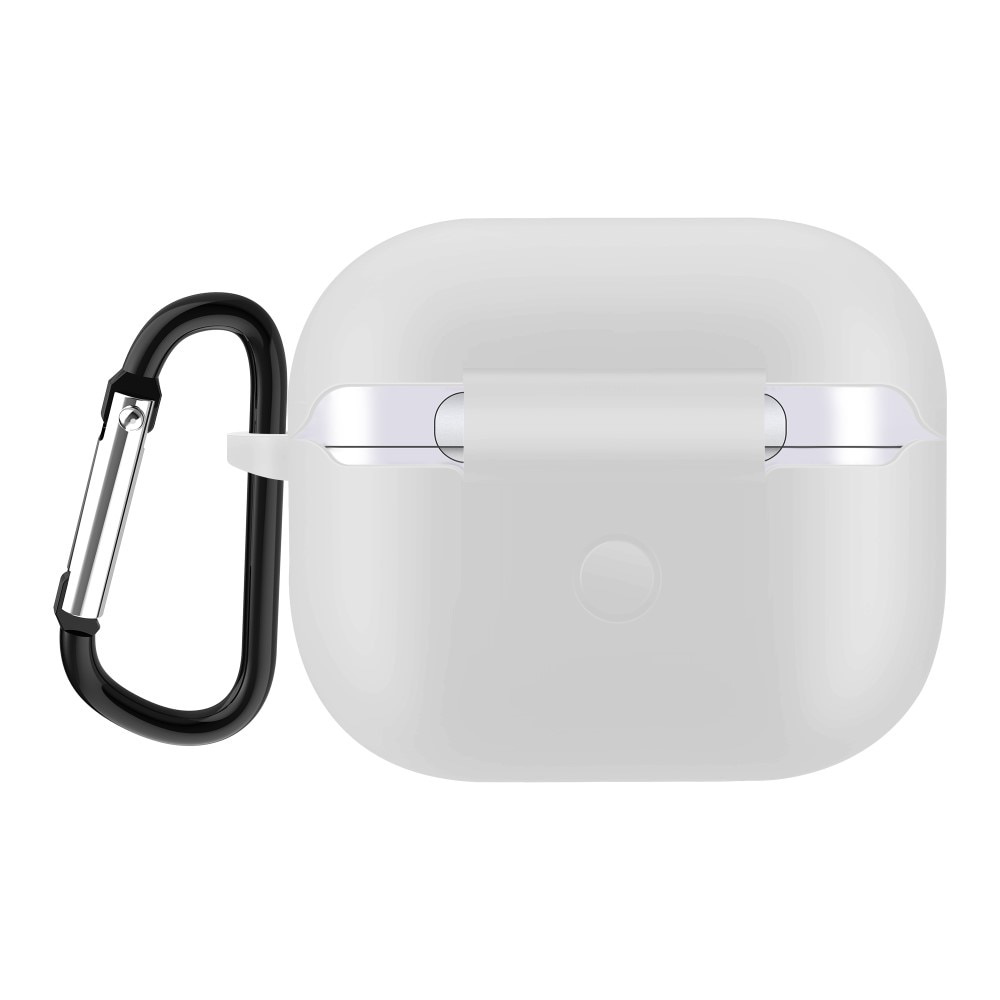 Silikone cover med karabinhage Apple AirPods 3 hvid