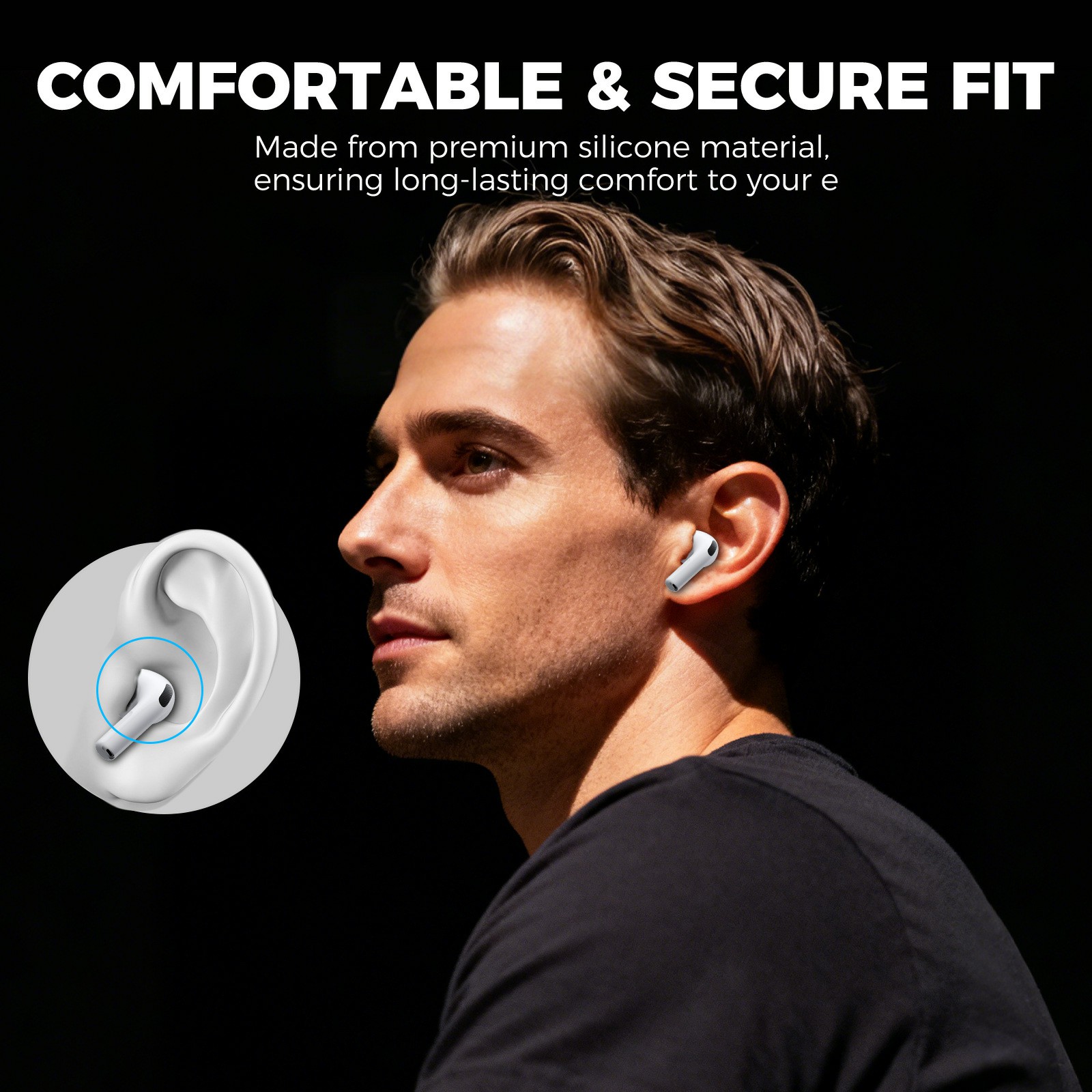 Ear Tips Apple AirPods Pro 3 Hvid (Small)