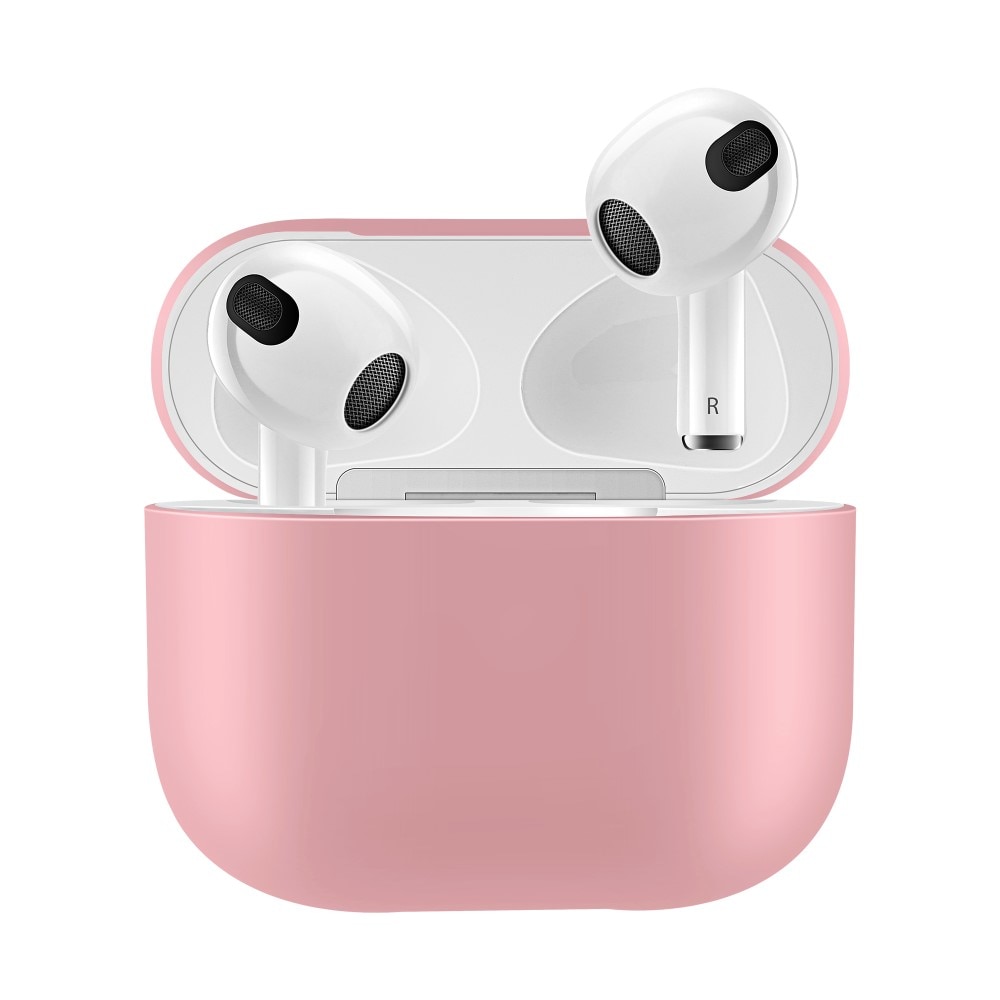 Silikonecover Apple AirPods 3 lyserød