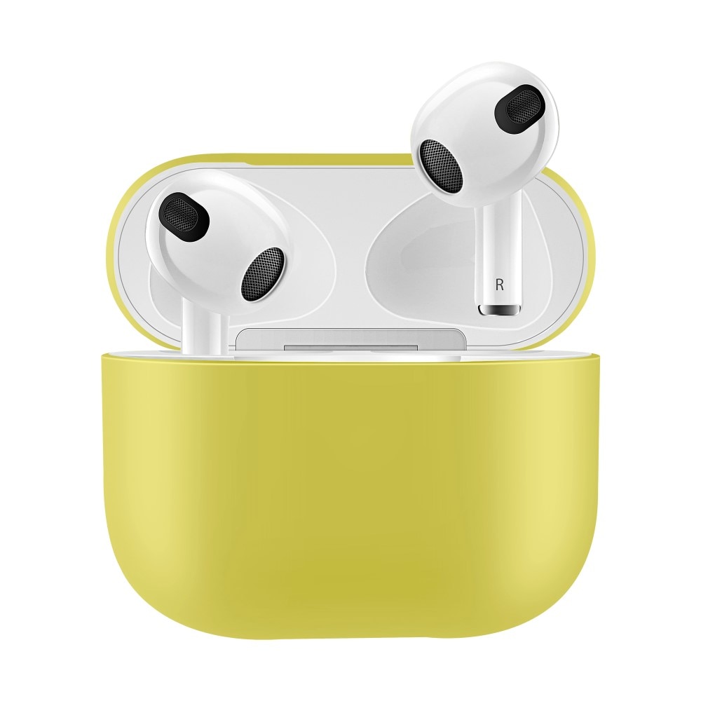 Silikonecover Apple AirPods 3 gul