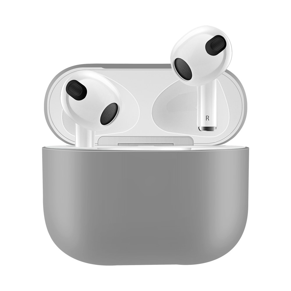 Silikonecover Apple AirPods 3 grå