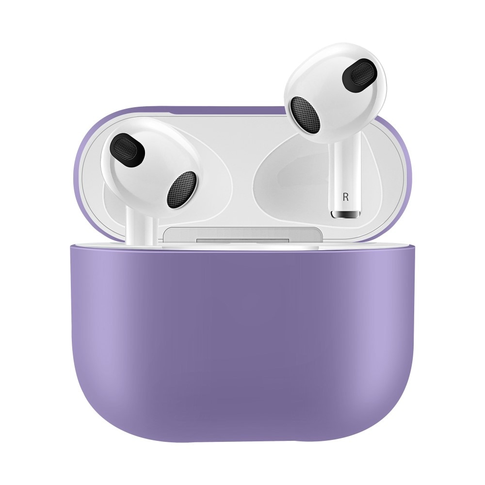 Silikonecover Apple AirPods 3 lila