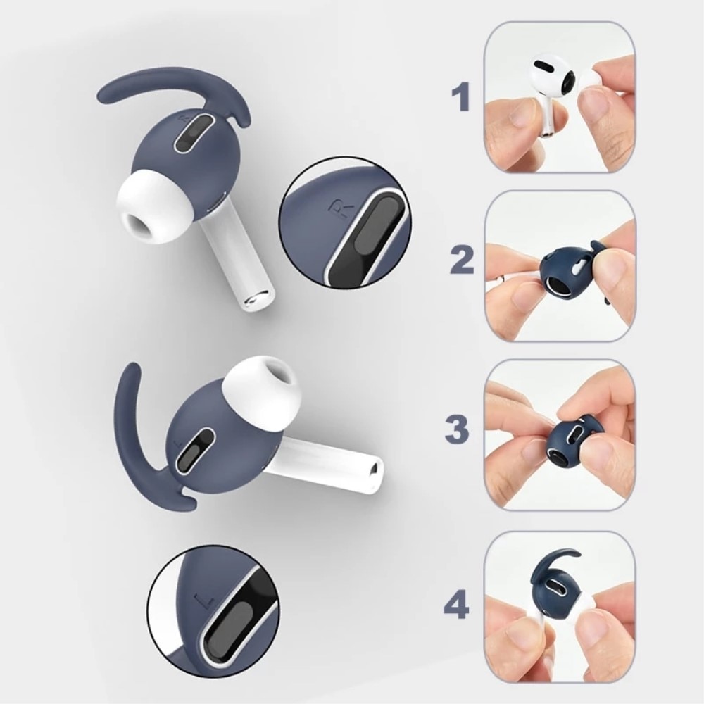 Sport Earhooks Silicone Apple AirPods Pro sort