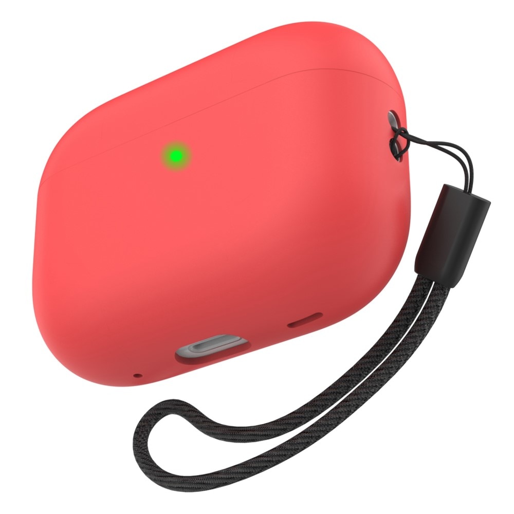 Silicone Handstrap Case Apple AirPods Pro 2 rød