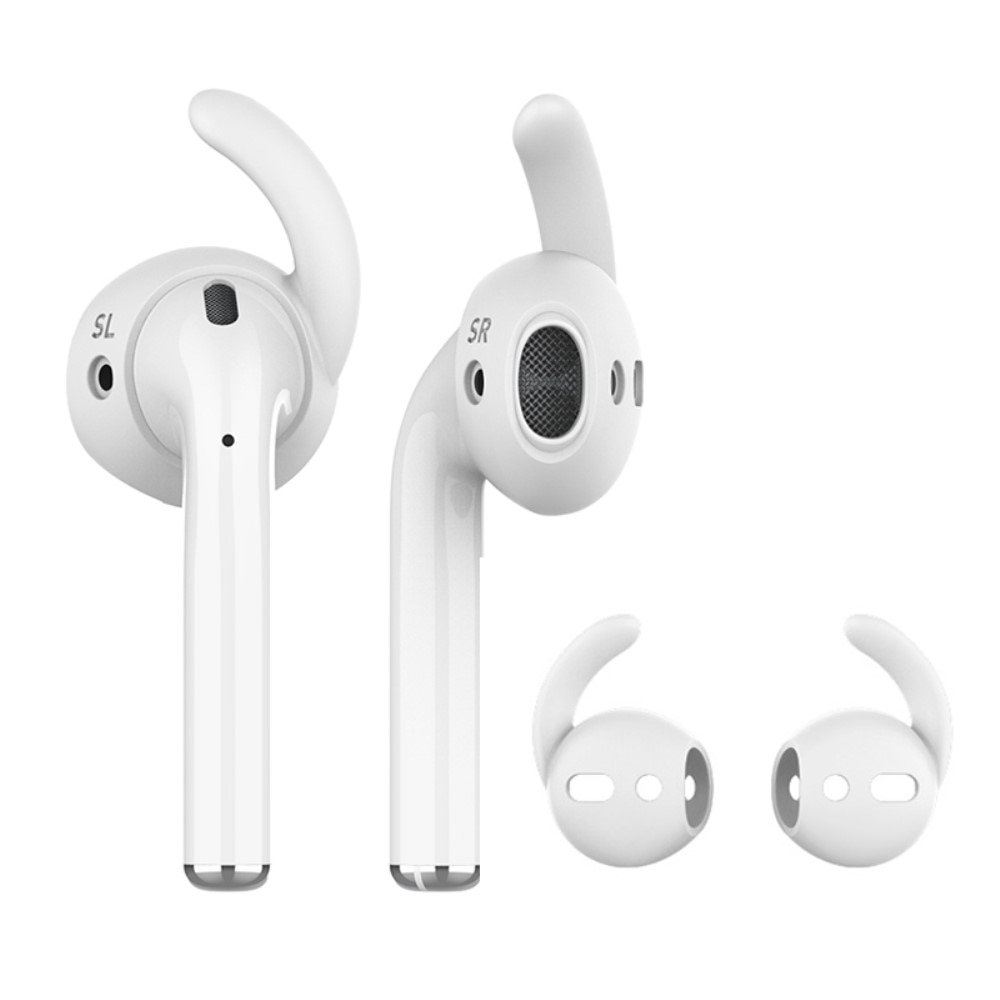 Sport Earhooks Apple AirPods hvid (Small)