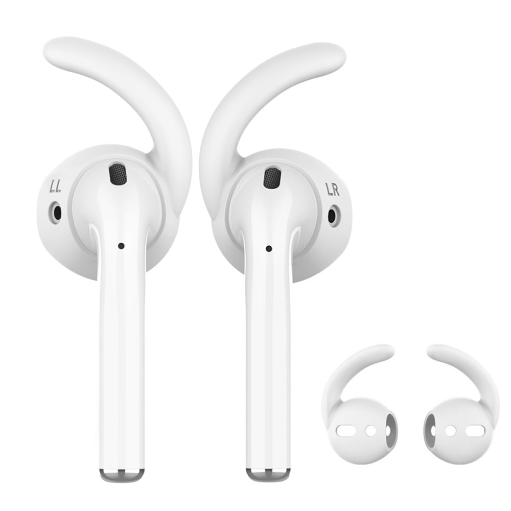 Sport Earhooks Apple AirPods hvid (Large)