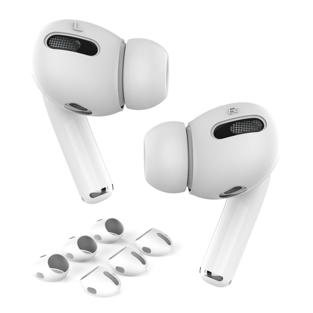 Earpads Silikone (3-pack) Apple AirPods Pro hvid