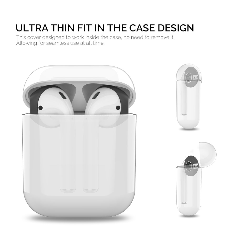 Earpads Silikone (3-pack) Apple AirPods sort