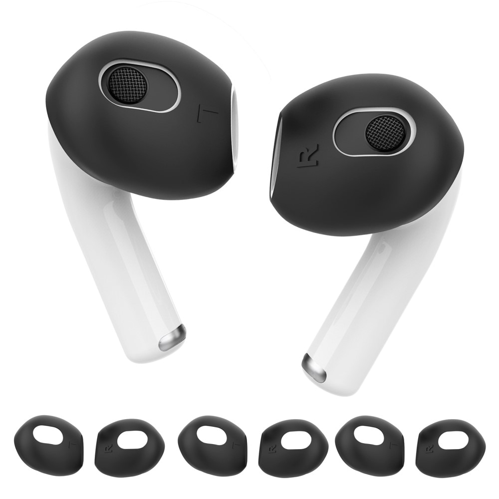 Earpads Silikone (3-pack) Apple AirPods 3 sort