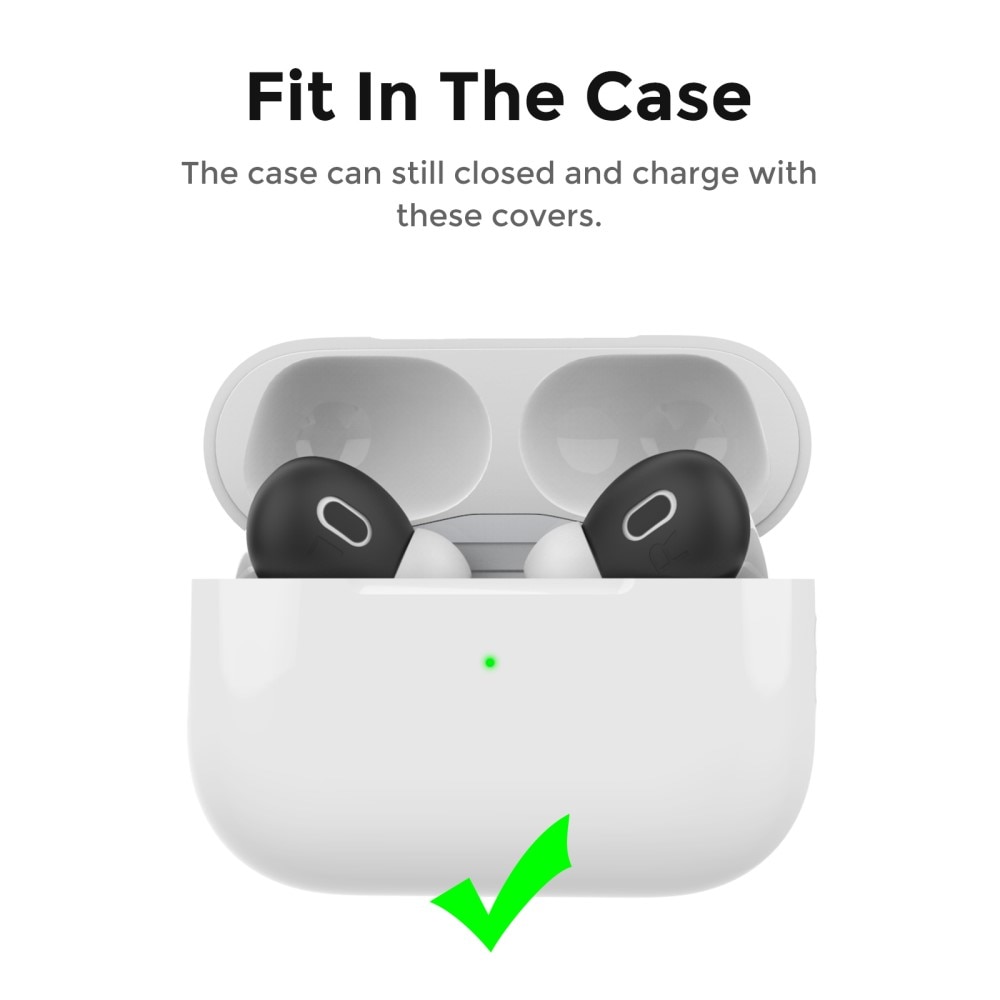 Earpads Silikone (3-pack) Apple AirPods Pro 2 sort