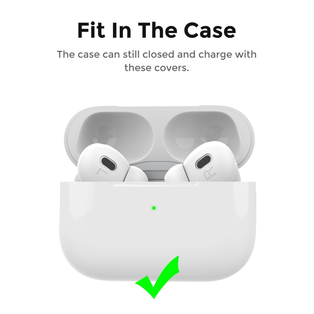 Earpads Silikone (3-pack) Apple AirPods Pro 2 hvid