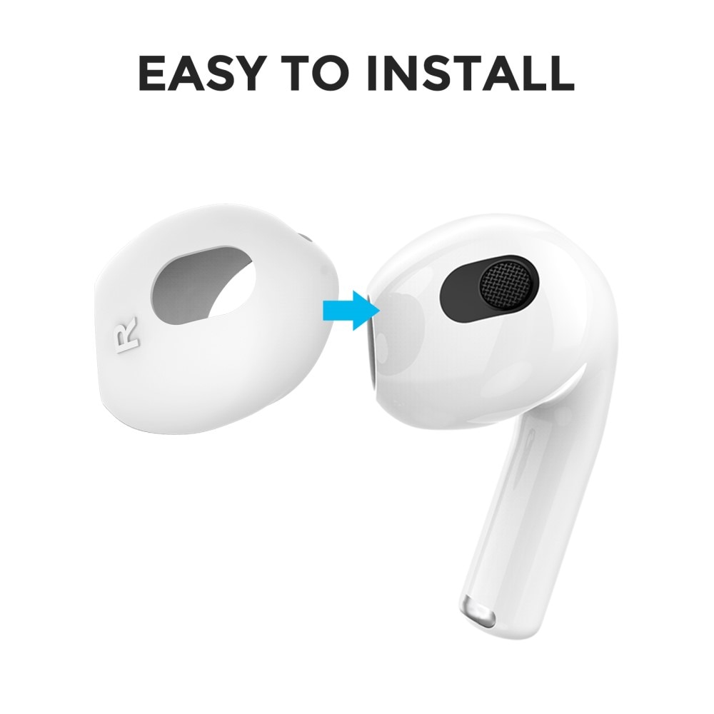 Earpads Silikone Apple AirPods 3 hvid