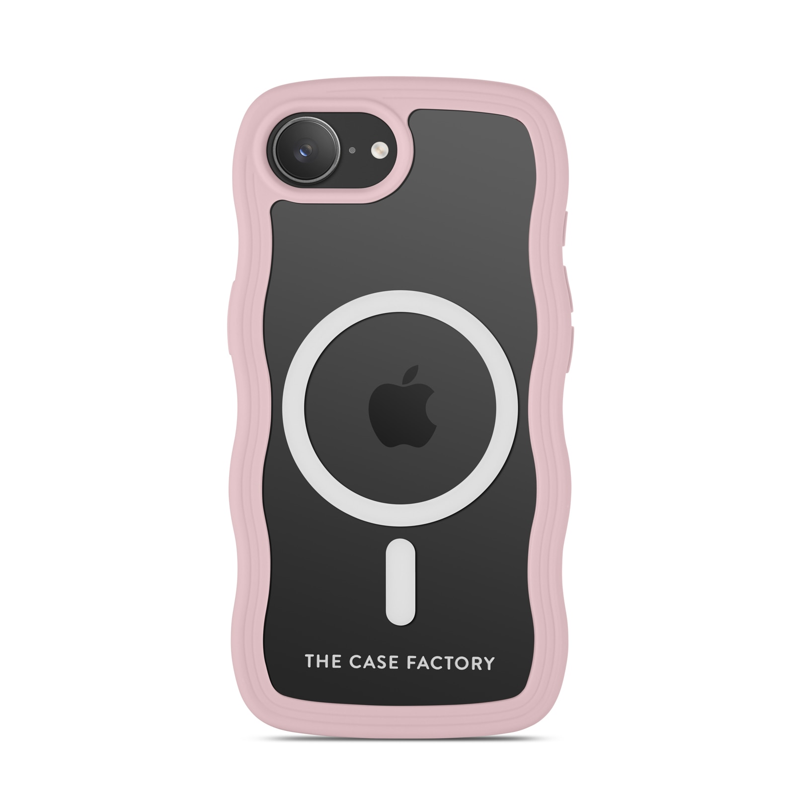 The Wave Mag Case iPhone 16e Lyserød