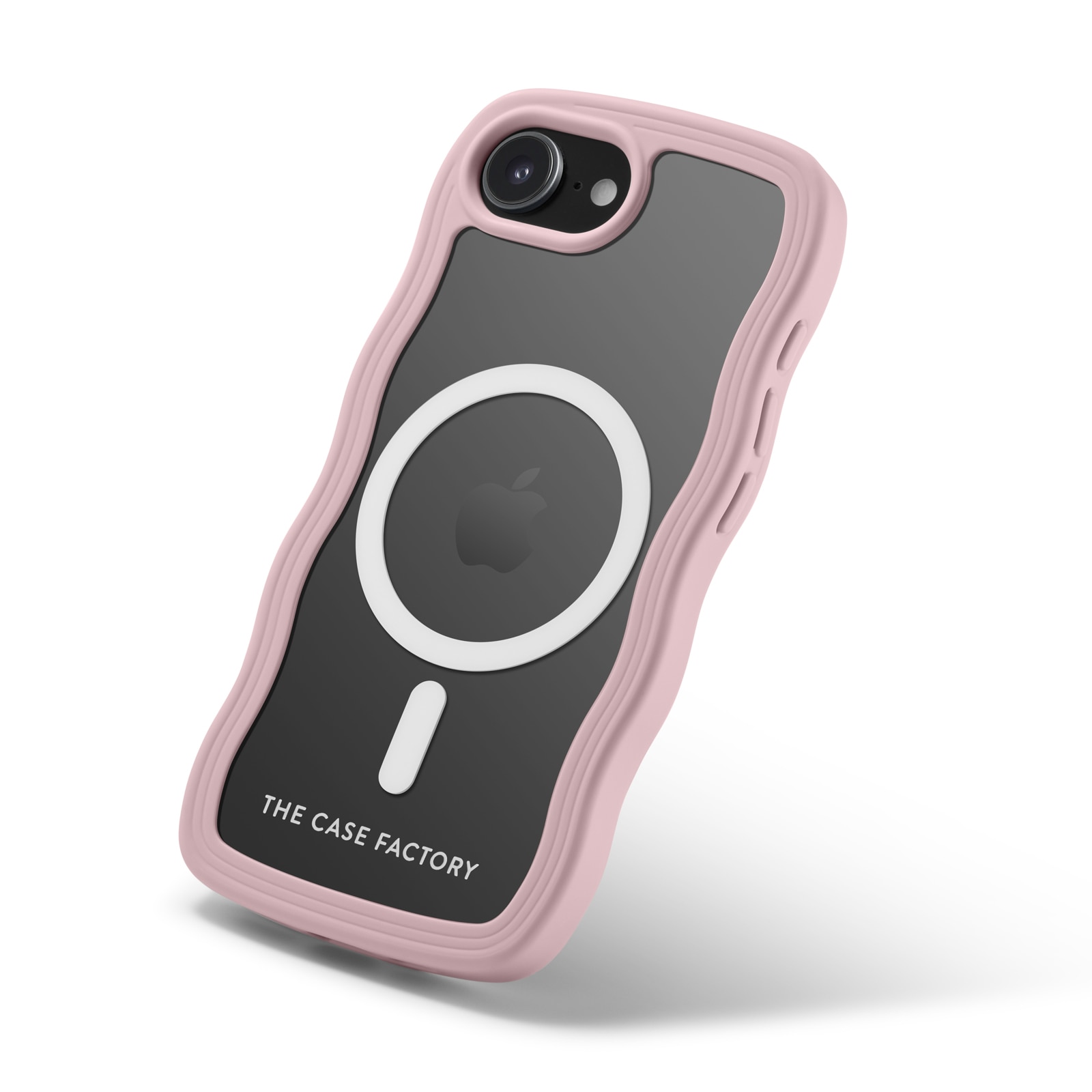 The Wave Mag Case iPhone 16e Lyserød