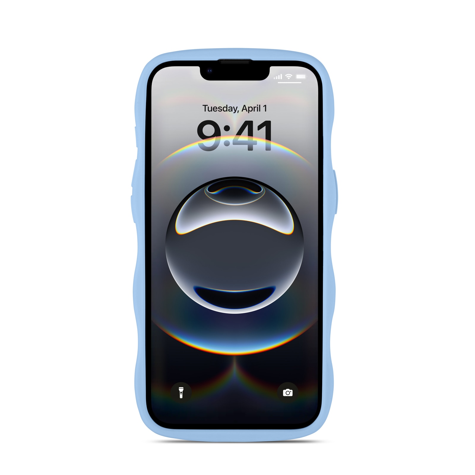 The Wave Mag Case iPhone 16e Blå