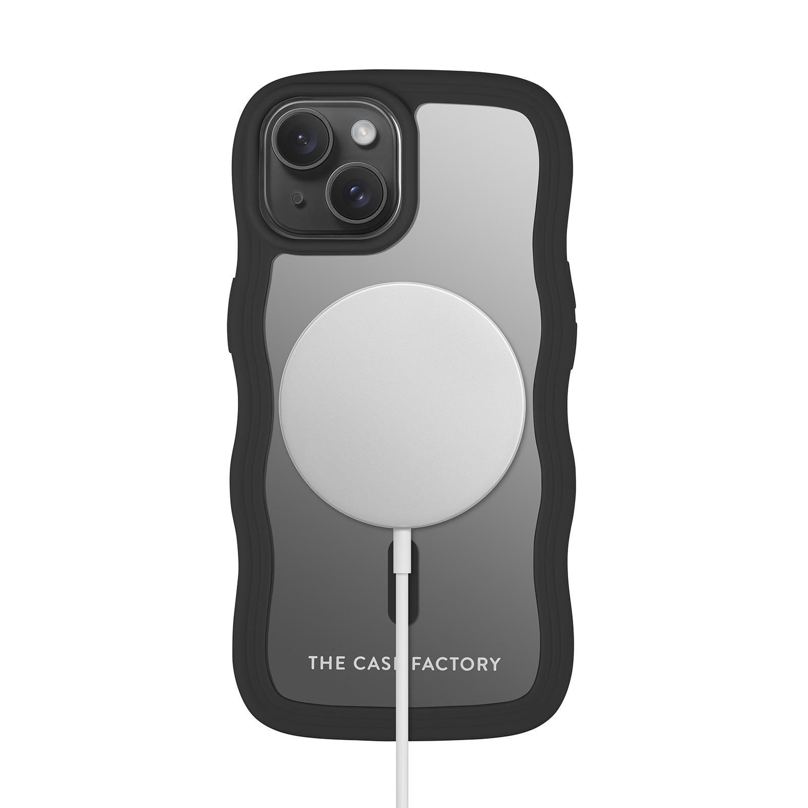 The Wave Mag Case iPhone 15 Sort