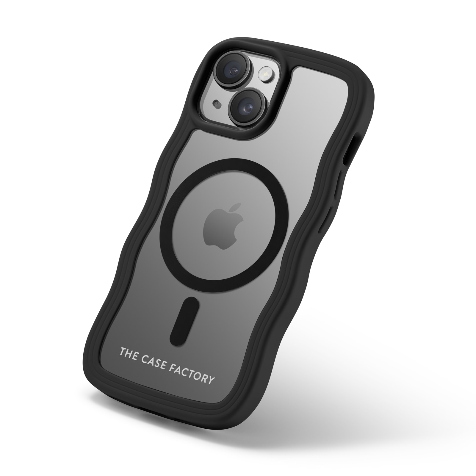 The Wave Mag Case iPhone 15 Sort