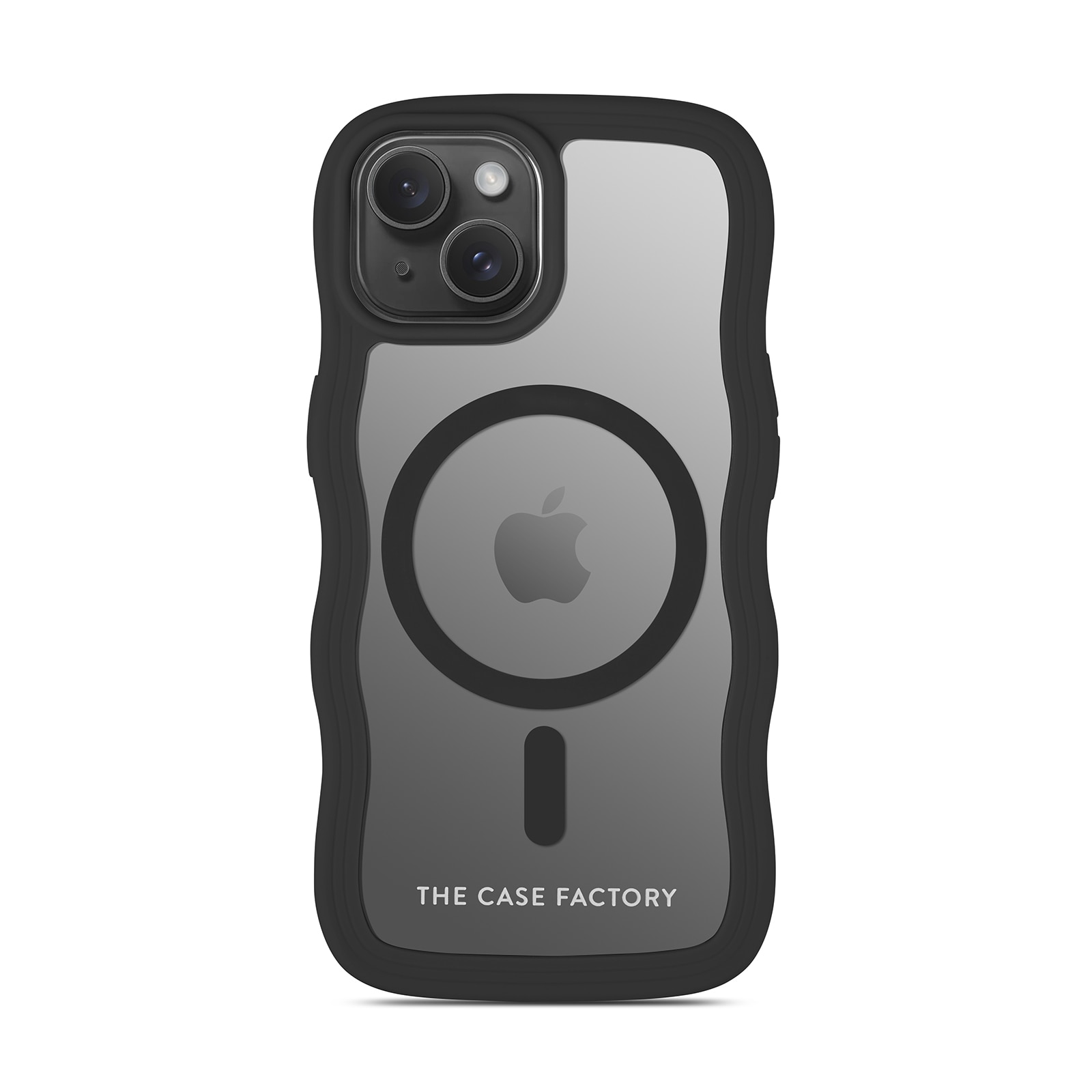 The Wave Mag Case iPhone 15 Sort