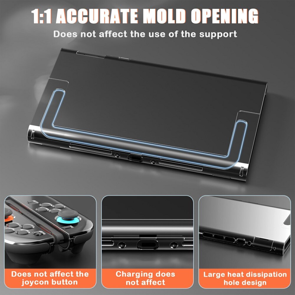 Cover Nintendo Switch 2 gennemsigtig