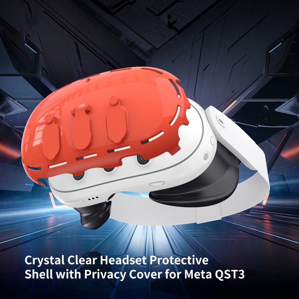 Cover Meta Quest 3 VR gennemsigtig