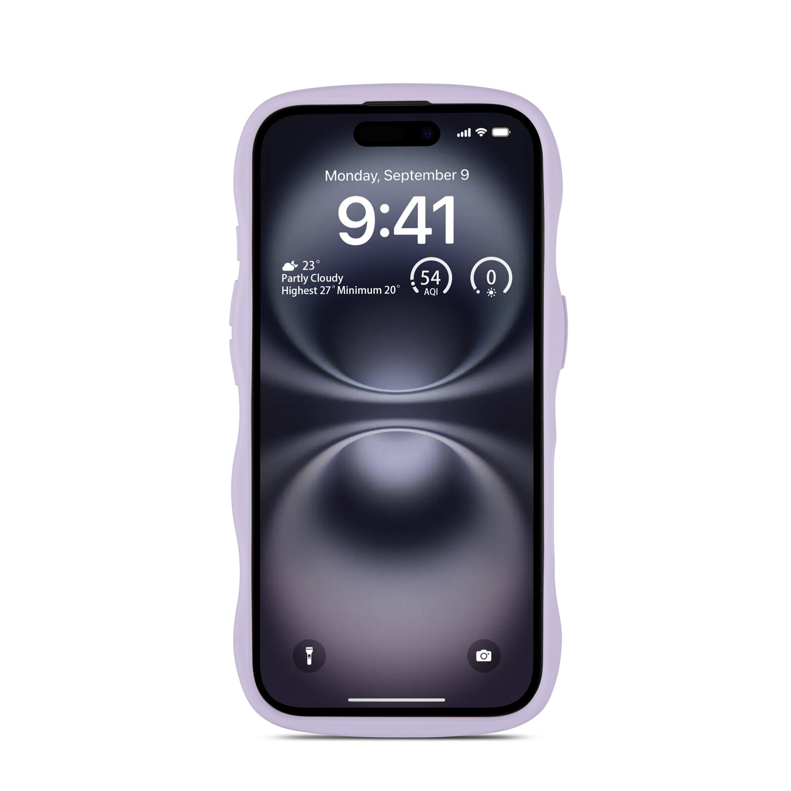 The Wave Mag Case iPhone 16 Lilla