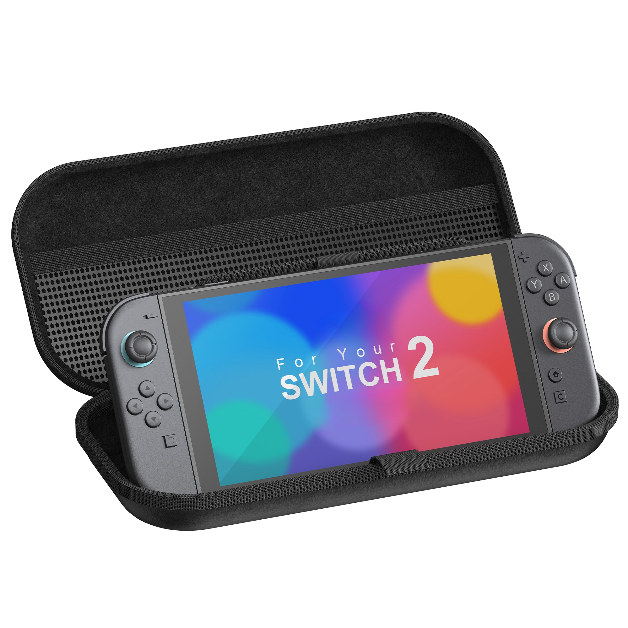 Opbevaringstaske til Nintendo Switch 2 Sort