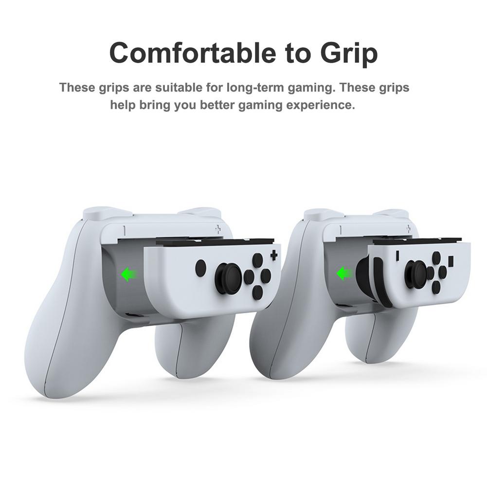Joy-Con Greb Håndkontroller til Nintendo Switch OLED Sort