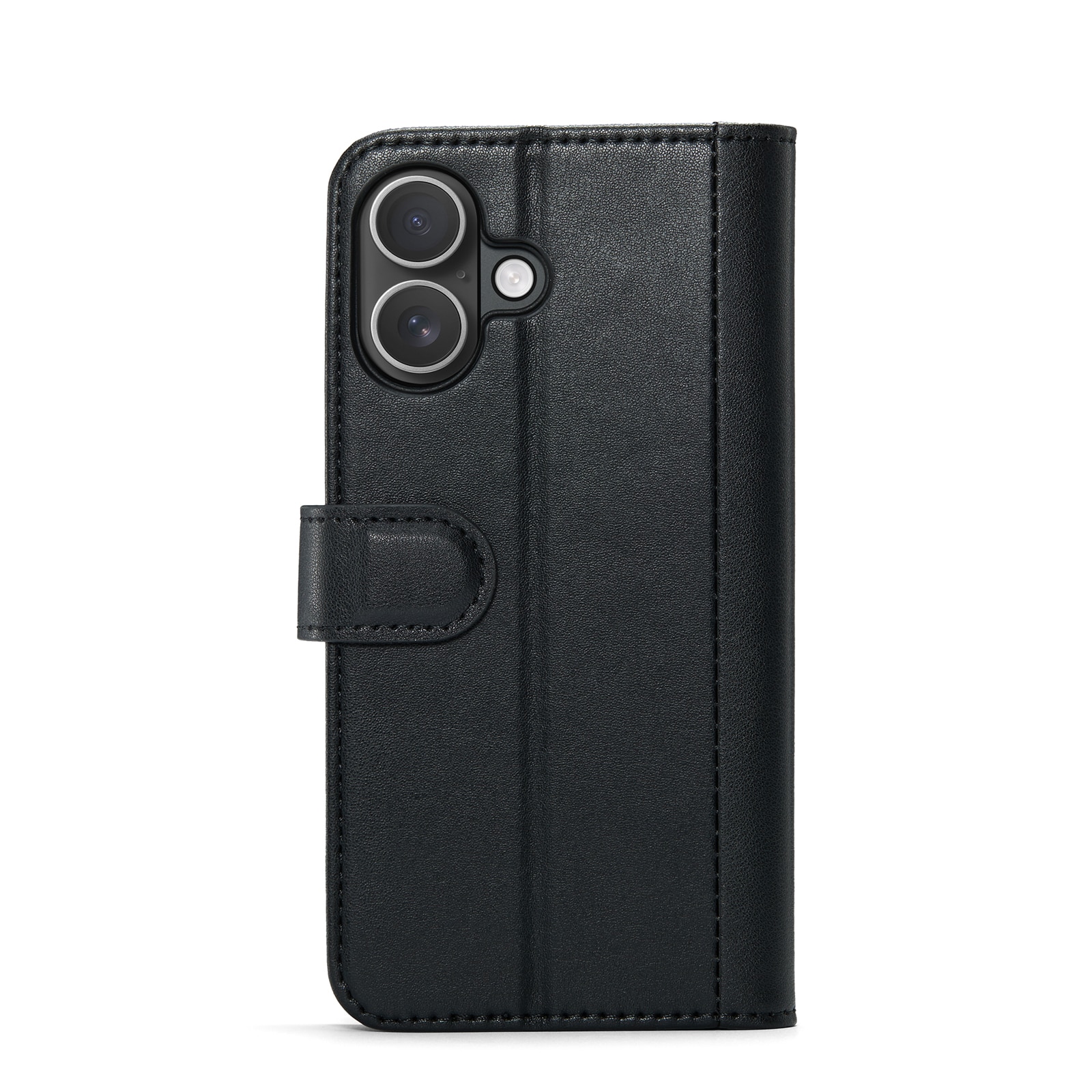 Ægte Læderetui iPhone 17 Sort