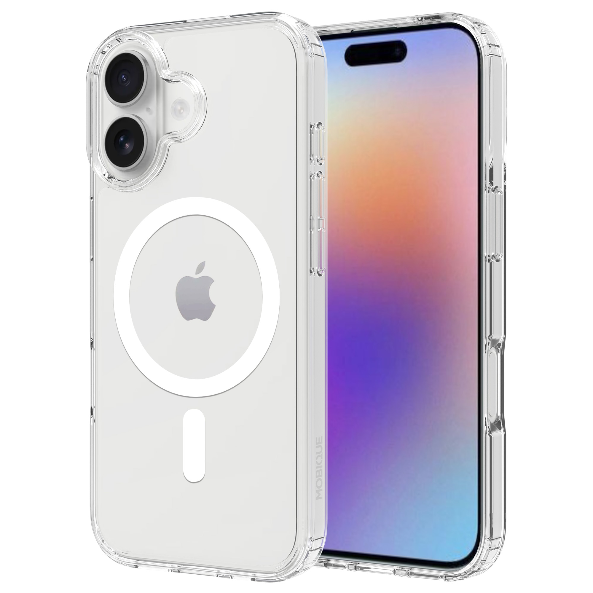 Hybridcover MagSafe iPhone 17 Gennemsigtig