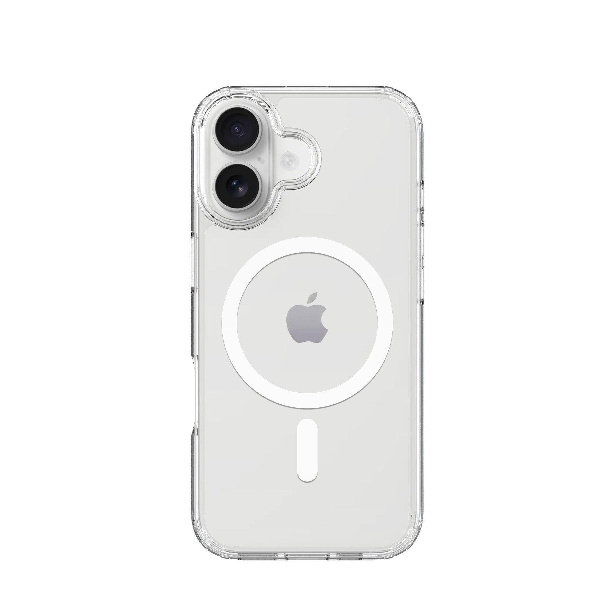 Hybridcover MagSafe iPhone 17 Gennemsigtig