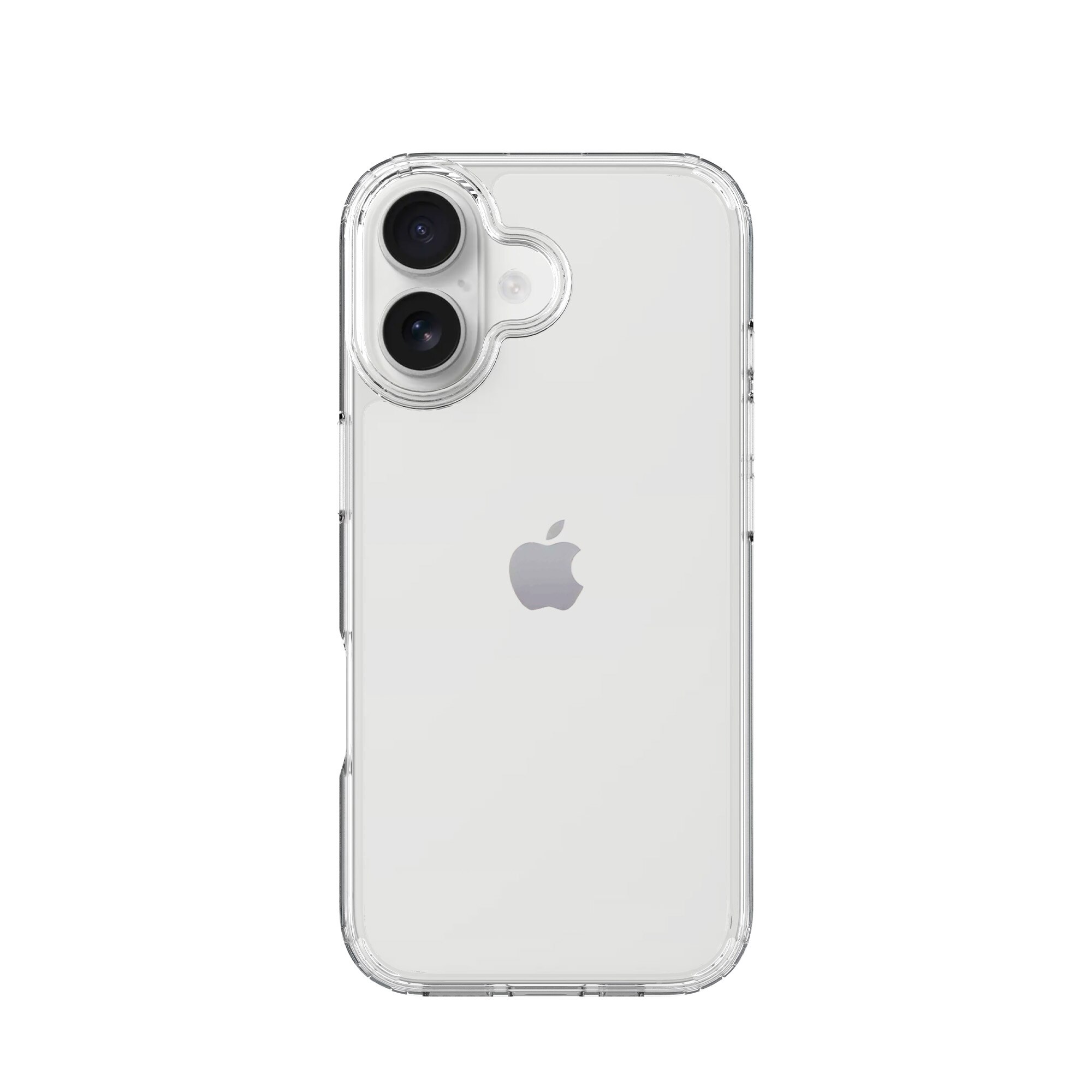 Hybridcover iPhone 17 Gennemsigtig