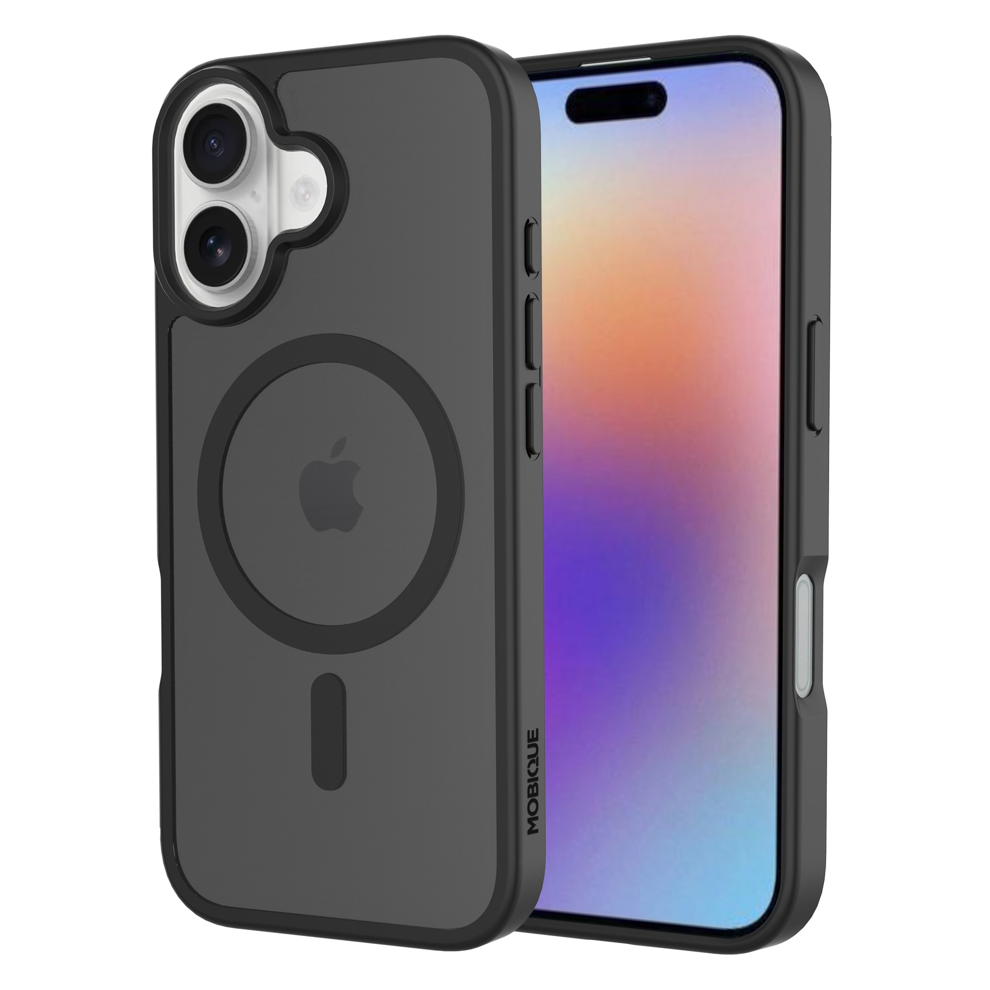 Magnetic Hybrid Cover iPhone 17 Frosted Black