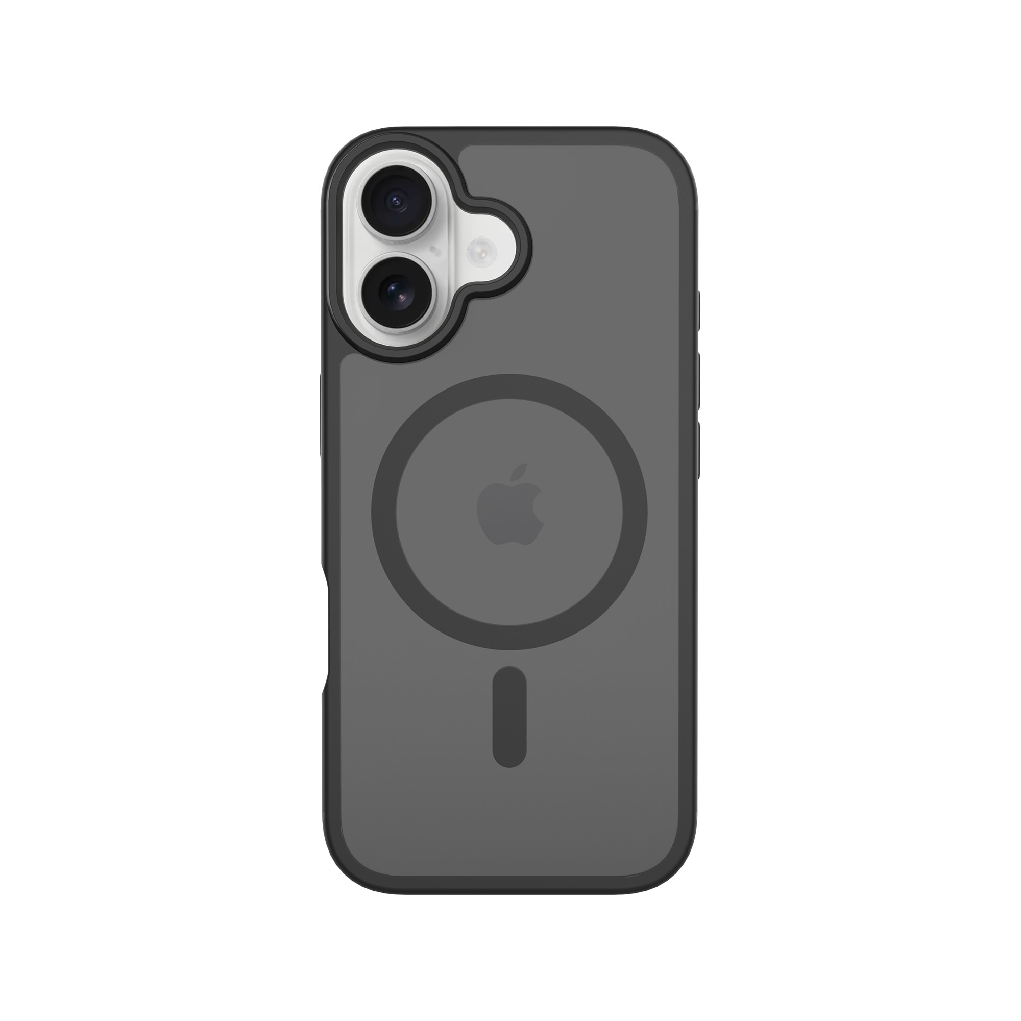 Magnetic Hybrid Cover iPhone 17 Frosted Black