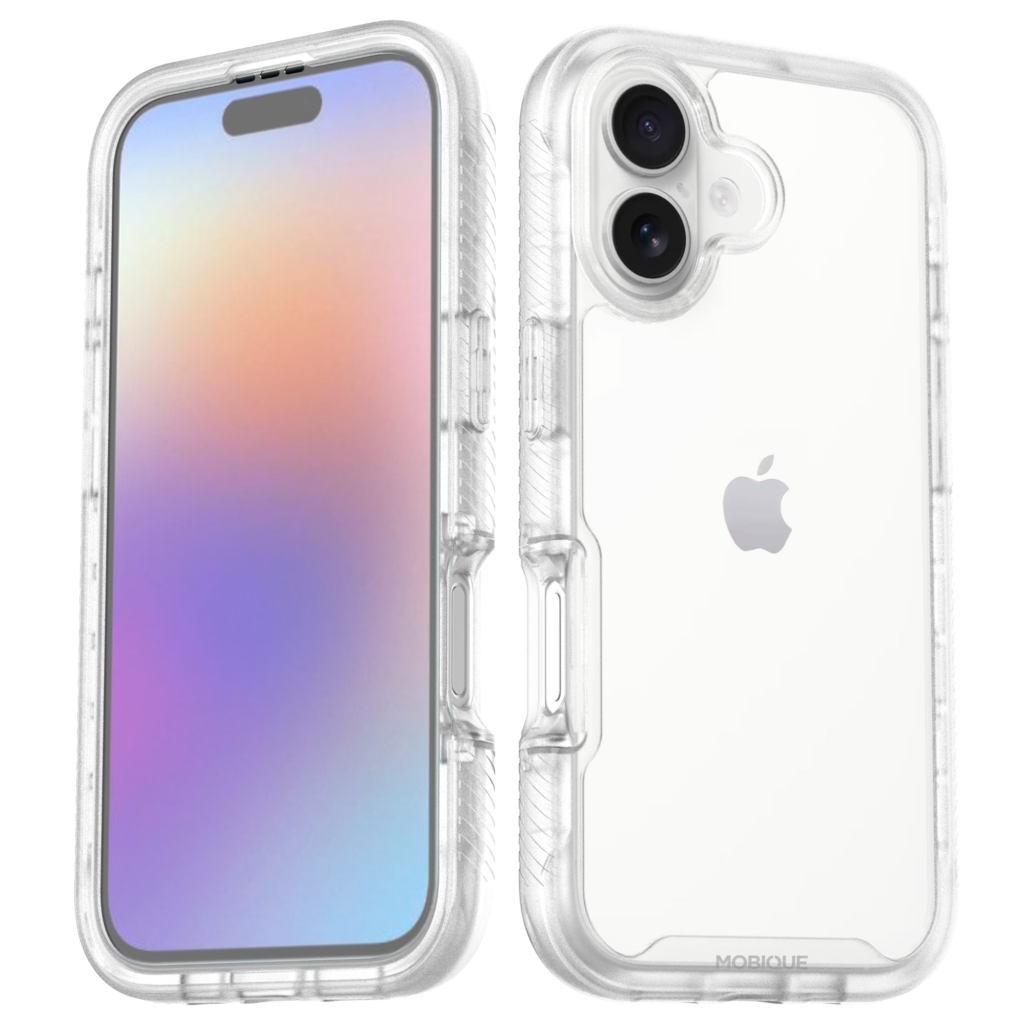 Full Protection Case iPhone 17 Gennemsigtig