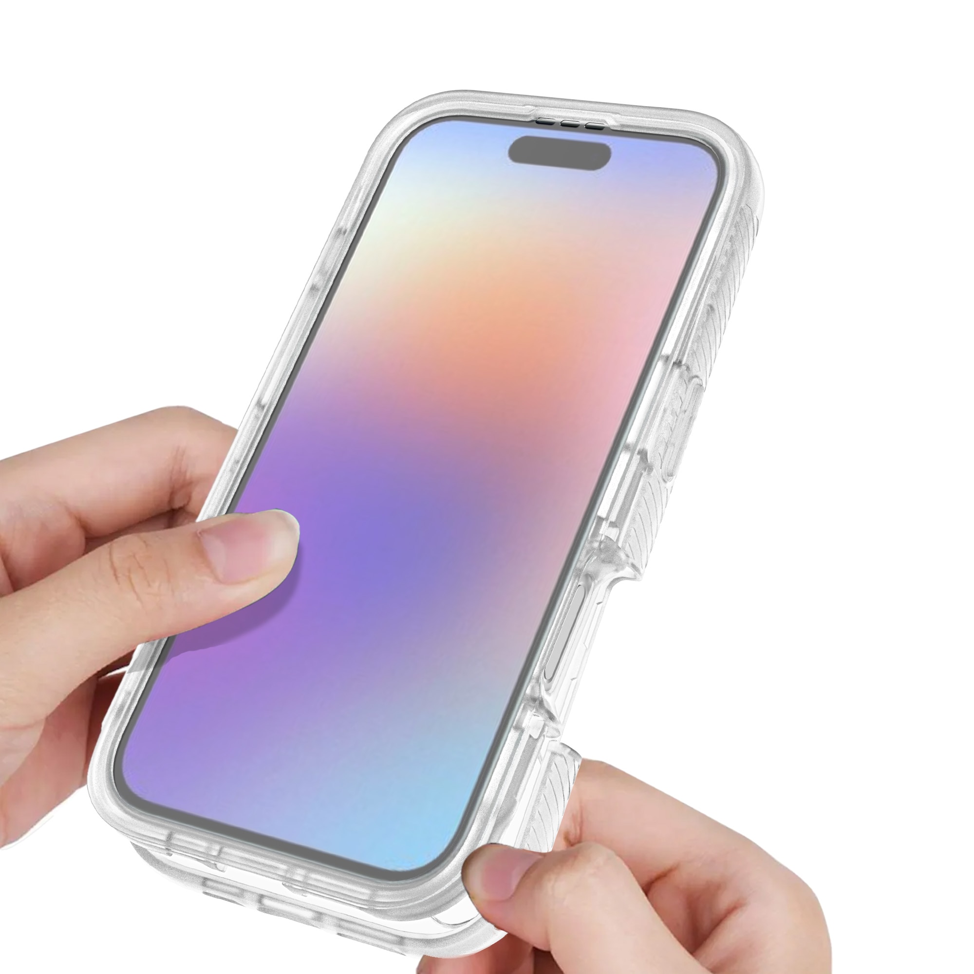 Full Protection Case iPhone 17 Gennemsigtig