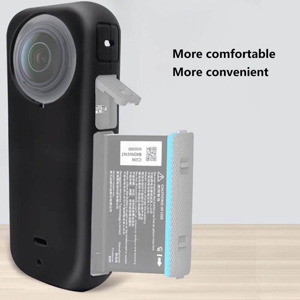 Silikonecover Insta360 X4 sort